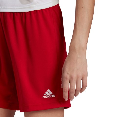 Spodenki damskie adidas Entrada 22 czerwone HI0002 Spodenki damskie adidas Entrada 22 czerwone HI0002