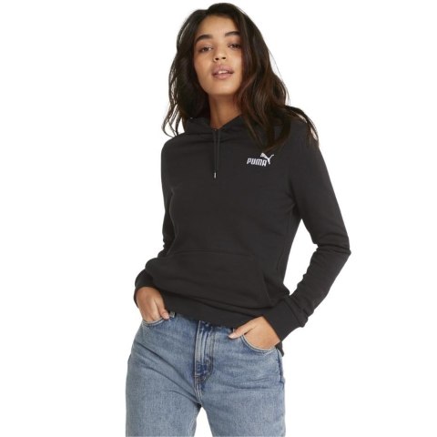 Bluza damska Puma ESS+ Embroidery Hoodie TR czarna 848332 01 Bluza damska Puma ESS+ Embroidery Hoodie TR czarna 848332 01