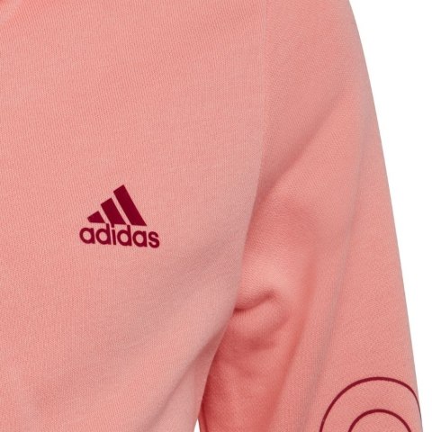 Bluza dla dzieci adidas brzoskwiniowa HE1968 Bluza dla dzieci adidas brzoskwiniowa HE1968