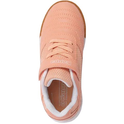 Buty dla dzieci Kappa Damba K brzoskwiniowo-białe 260765K 7410 Buty dla dzieci Kappa Damba K brzoskwiniowo-białe 260765K 7410
