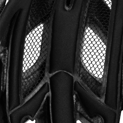 Kask rowerowy z oświetleniem Spokey Pointer M czarno-żółty 941260 Kask rowerowy z oświetleniem Spokey Pointer M czarno-żółty 941260