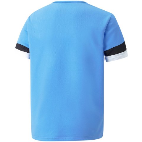 Koszulka dla dzieci Puma teamRISE Jersey Jr błękitna 704938 18 Koszulka dla dzieci Puma teamRISE Jersey Jr błękitna 704938 18