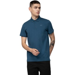 Koszulka męska 4F denim H4L22 TSM355 32S