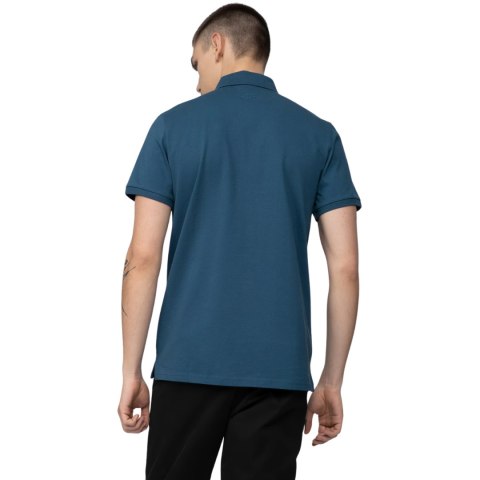 Koszulka męska 4F denim H4L22 TSM355 32S Koszulka męska 4F denim H4L22 TSM355 32S