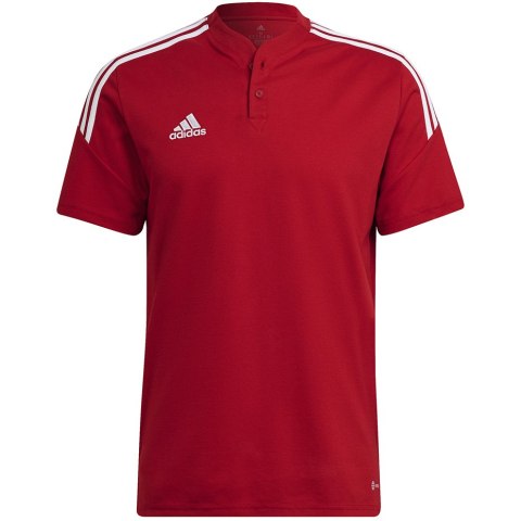 Koszulka męska adidas Condivo 22 Polo czerwona H44107 Koszulka męska adidas Condivo 22 Polo czerwona H44107