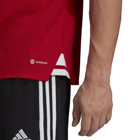 Koszulka męska adidas Condivo 22 Polo czerwona H44107 Koszulka męska adidas Condivo 22 Polo czerwona H44107