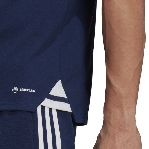 Koszulka męska adidas Condivo 22 Polo granatowa H44108 Koszulka męska adidas Condivo 22 Polo granatowa H44108
