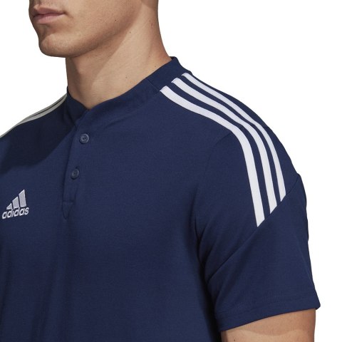 Koszulka męska adidas Condivo 22 Polo granatowa H44108 Koszulka męska adidas Condivo 22 Polo granatowa H44108