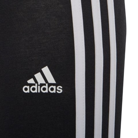 Legginsy dla dzieci adidas Essentials 3-Stripes Tights czarne H65800 Legginsy dla dzieci adidas Essentials 3-Stripes Tights czarne H65800