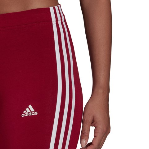 Spodenki damskie adidas W 3S BK SHO bordowe HD1801 Spodenki damskie adidas W 3S BK SHO bordowe HD1801