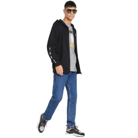 Bluza męska Puma ESS+ Tape Full-Zip Hoodie TR czarna 848768 01 Bluza męska Puma ESS+ Tape Full-Zip Hoodie TR czarna 848768 01