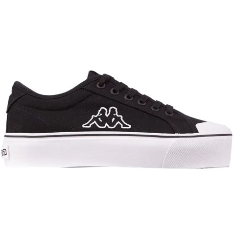 Buty damskie Kappa Boron Low PF czarno-białe 243162 1110 Buty damskie Kappa Boron Low PF czarno-białe 243162 1110