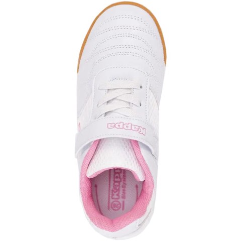 Buty dla dzieci Kappa Damba K biało-różowe 260765K 1021 Buty dla dzieci Kappa Damba K biało-różowe 260765K 1021