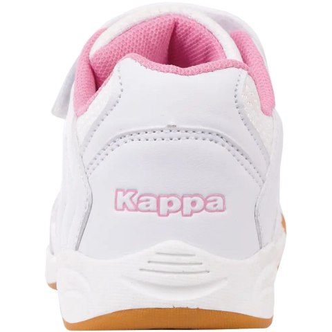Buty dla dzieci Kappa Damba K biało-różowe 260765K 1021 Buty dla dzieci Kappa Damba K biało-różowe 260765K 1021