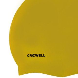Czepek pływacki silikonowy Crowell Mono Breeze kol.8 żółty