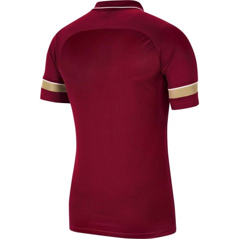 Koszulka dla dzieci Nike Dri-FIT Academy 21 Polo SS bordowa CW6106 677 Koszulka dla dzieci Nike Dri-FIT Academy 21 Polo SS bordowa CW6106 677