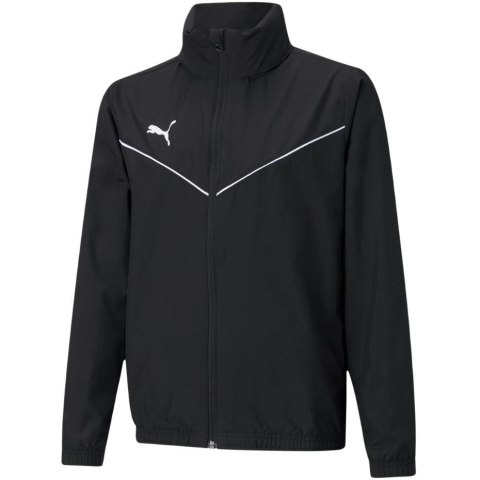 Kurtka dla dzieci Puma teamRISE All Weather Jacket czarna 657402 03 Kurtka dla dzieci Puma teamRISE All Weather Jacket czarna 657402 03