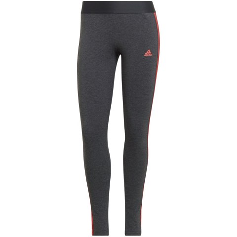 Legginsy damskie adidas Loungewear Essentials 3-Stripes szare HD1831 Legginsy damskie adidas Loungewear Essentials 3-Stripes szare HD1831