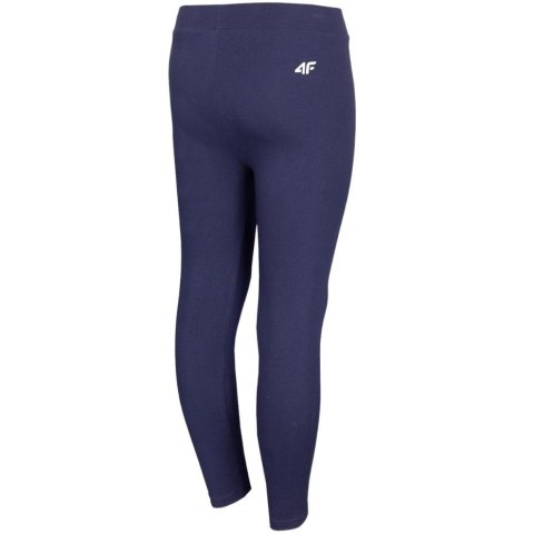 Legginsy dla dziewczynki 4F granatowe HJL22 JLEG001 31S