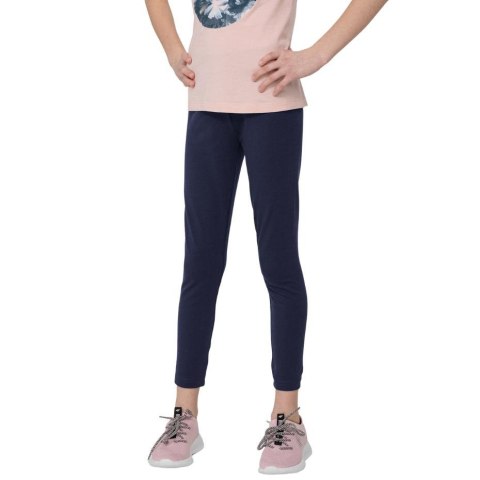 Legginsy dla dziewczynki 4F granatowe HJL22 JLEG001 31S