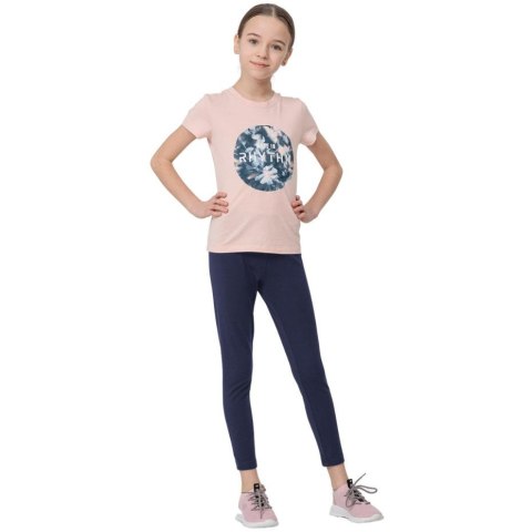 Legginsy dla dziewczynki 4F granatowe HJL22 JLEG001 31S