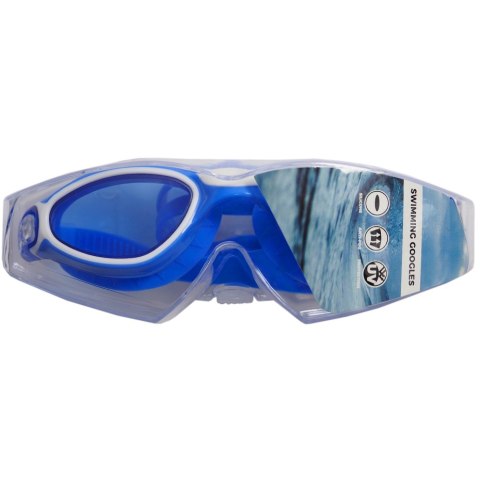 Okulary pływackie Crowell GS22 VITO niebiesko-białe 04 Okulary pływackie Crowell GS22 VITO niebiesko-białe 04