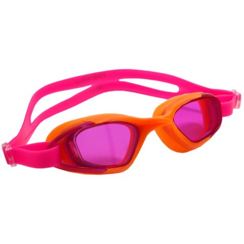 Okulary pływackie Crowell GS3 Reef różowo-pomarańczowe 05 Okulary pływackie Crowell GS3 Reef różowo-pomarańczowe 05