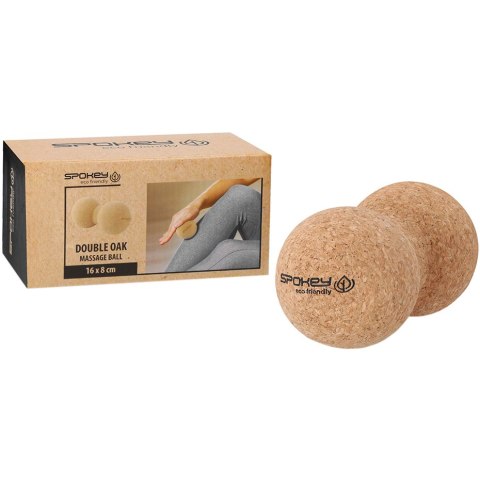 Piłeczka podwójna do masażu Spokey korkowa OAK 929920 Piłeczka podwójna do masażu Spokey korkowa OAK 929920