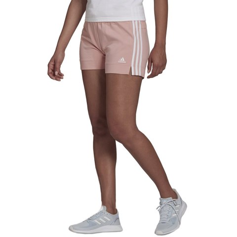 Spodenki damskie adidas W 3S SJ różowe HD1809 Spodenki damskie adidas W 3S SJ różowe HD1809