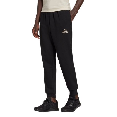 Spodnie męskie adidas Essentials FeelComfy French Terry Pants czarne HE1856 Spodnie męskie adidas Essentials FeelComfy French Terry Pants czarne HE1856