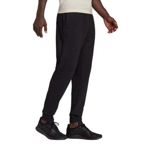 Spodnie męskie adidas Essentials FeelComfy French Terry Pants czarne HE1856 Spodnie męskie adidas Essentials FeelComfy French Terry Pants czarne HE1856