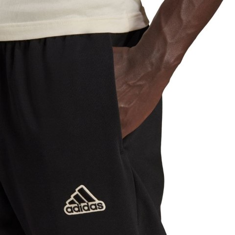 Spodnie męskie adidas Essentials FeelComfy French Terry Pants czarne HE1856 Spodnie męskie adidas Essentials FeelComfy French Terry Pants czarne HE1856