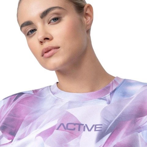 Bluza damska 4F multikolor allover H4L22 BLD023 91A Bluza damska 4F multikolor allover H4L22 BLD023 91A