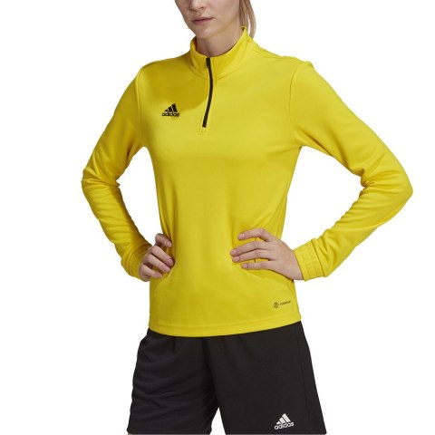 Bluza damska adidas Entrada 22 Top Training żółta HI2130 Bluza damska adidas Entrada 22 Top Training żółta HI2130
