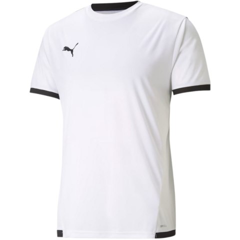Koszulka męska Puma teamLIGA Jersey biała 704917 04 Koszulka męska Puma teamLIGA Jersey biała 704917 04