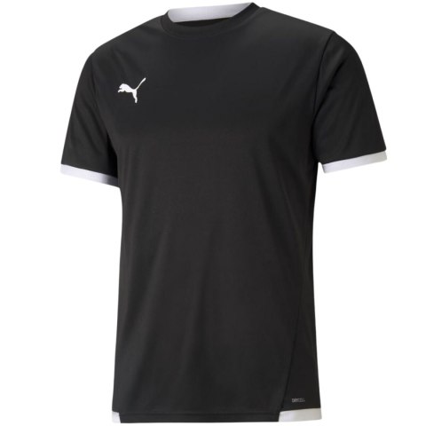 Koszulka męska Puma teamLIGA Jersey czarna 704917 03 Koszulka męska Puma teamLIGA Jersey czarna 704917 03