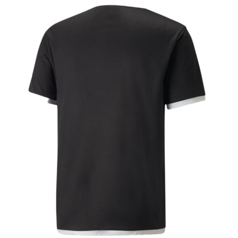 Koszulka męska Puma teamLIGA Jersey czarna 704917 03 Koszulka męska Puma teamLIGA Jersey czarna 704917 03