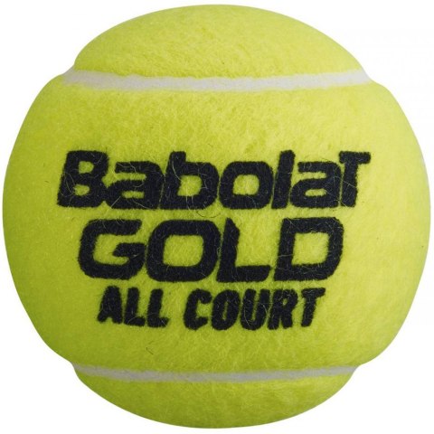 Piłki do tenisa ziemnego Babolat Gold All Court 4szt. 502085 Piłki do tenisa ziemnego Babolat Gold All Court 4szt. 502085
