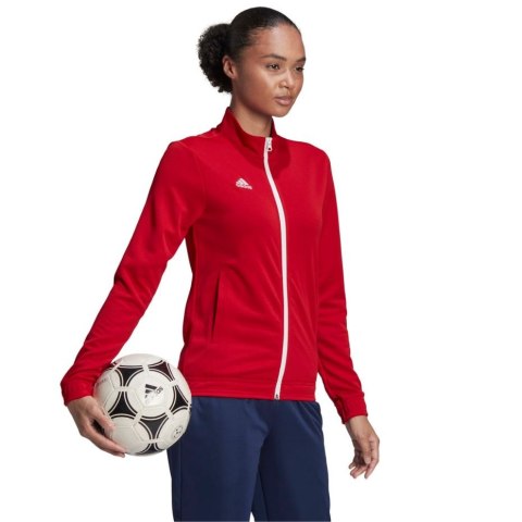 Bluza damska adidas Entrada 22 Track Jacket czerwona H57562 Bluza damska adidas Entrada 22 Track Jacket czerwona H57562