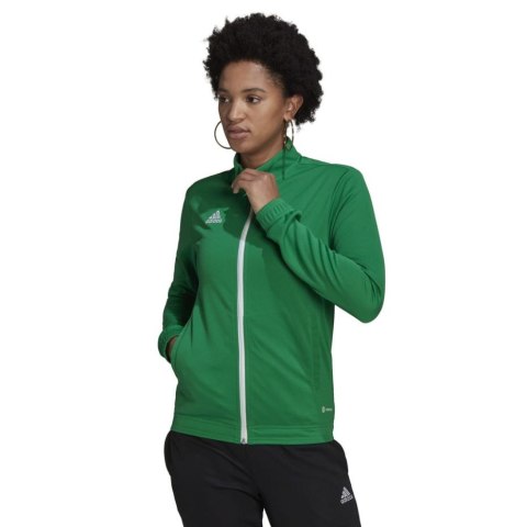 Bluza damska adidas Entrada 22 Track Jacket zielona HI2136 Bluza damska adidas Entrada 22 Track Jacket zielona HI2136