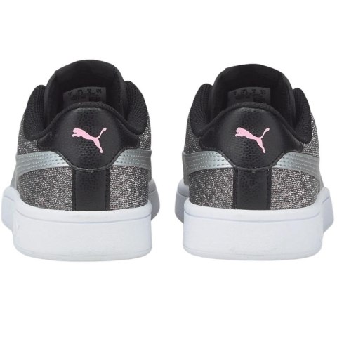 Buty dla dzieci Puma Smash v2 Glitz Glam srebrne 367377 26 Buty dla dzieci Puma Smash v2 Glitz Glam srebrne 367377 26