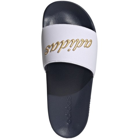 Klapki damskie adidas Adilette Shower biało-granatowe GZ5930 Klapki damskie adidas Adilette Shower biało-granatowe GZ5930