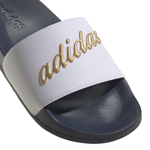 Klapki damskie adidas Adilette Shower biało-granatowe GZ5930 Klapki damskie adidas Adilette Shower biało-granatowe GZ5930