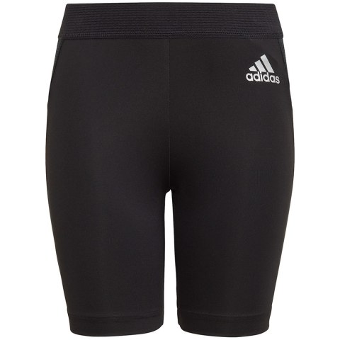 Spodenki dla dzieci adidas Techfit Tights czarne H23160 Spodenki dla dzieci adidas Techfit Tights czarne H23160