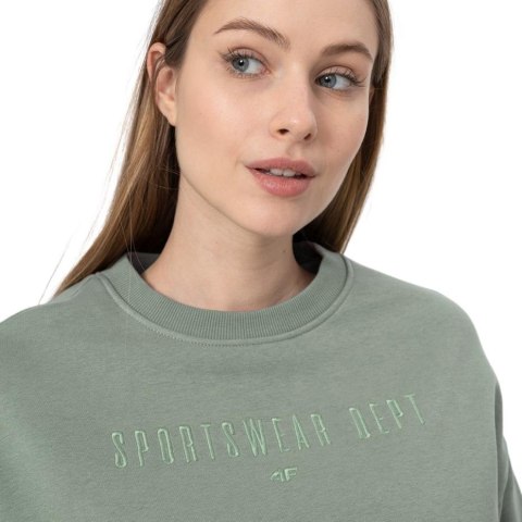Bluza damska 4F jasna zieleń H4Z22 BLD033 42S Bluza damska 4F jasna zieleń H4Z22 BLD033 42S