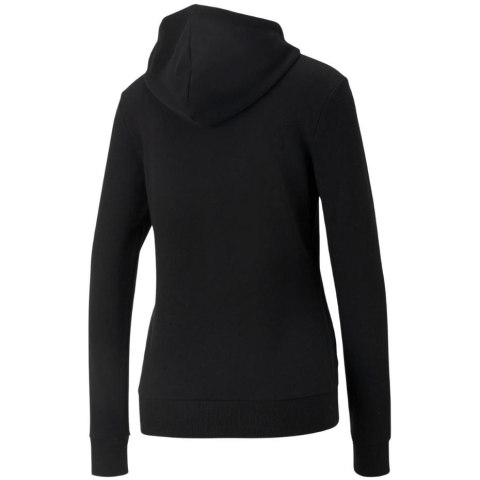 Bluza damska Puma ESS+ Embroidery Hoodie FL czarna 670004 01 Bluza damska Puma ESS+ Embroidery Hoodie FL czarna 670004 01