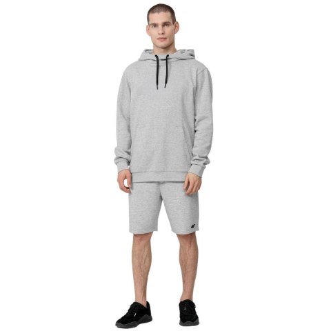 Bluza męska 4F chłodny jasny szary melanż H4Z22 BLM352 27M Bluza męska 4F chłodny jasny szary melanż H4Z22 BLM352 27M