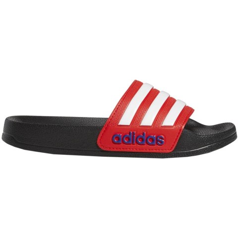 Klapki dla dzieci adidas Adilette Shower K czarno-czerwone FY8844 Klapki dla dzieci adidas Adilette Shower K czarno-czerwone FY8844