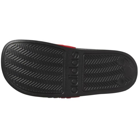 Klapki dla dzieci adidas Adilette Shower K czarno-czerwone FY8844 Klapki dla dzieci adidas Adilette Shower K czarno-czerwone FY8844