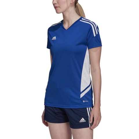 Koszulka damska adidas Condivo 22 Jersey niebieska HD4724 Koszulka damska adidas Condivo 22 Jersey niebieska HD4724